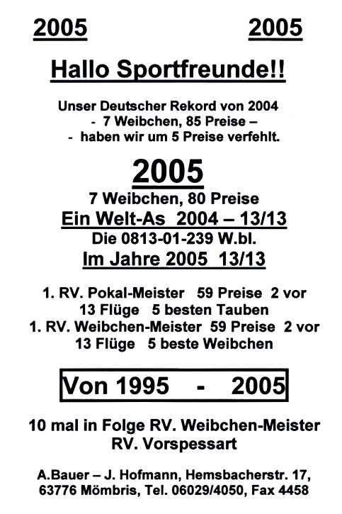 Bauer / Hofmann